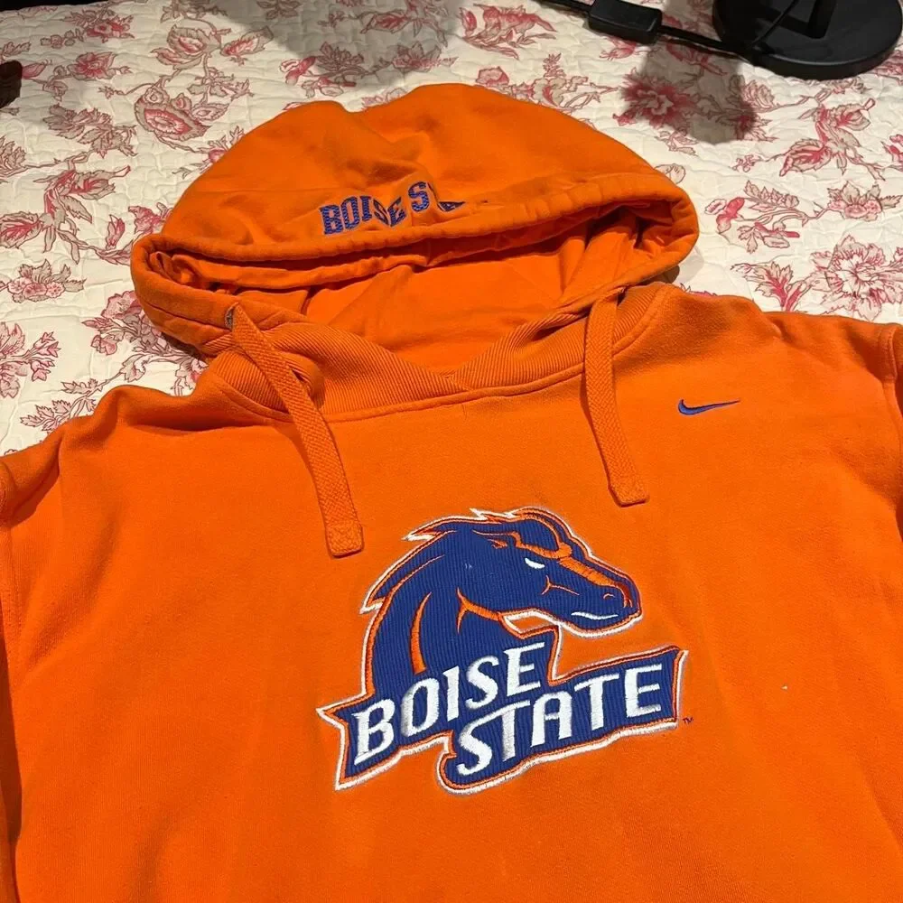 Nike Men's Orange Hoodie